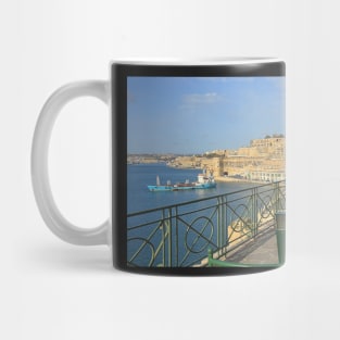 Grand Harbour, Valletta, Malta Mug